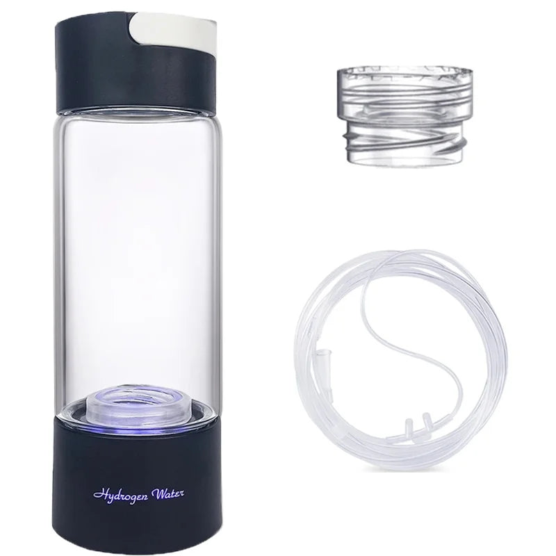 Hydrogen Water Generator Bottle DuPont Premium Membrane 380ml 3000ppb Ioniser Kit