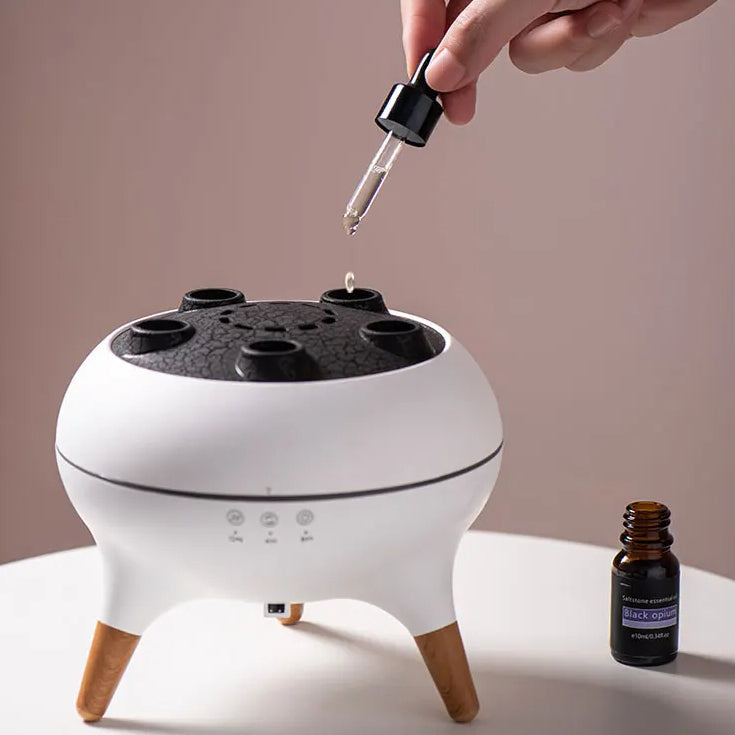 Dynamic Jellyfish Air Diffuser Essential Oil Vaporiser 250ml Remote Control With 7 Night Lights