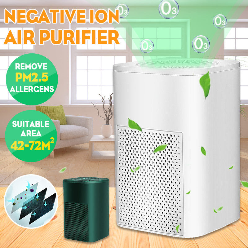 Air Purifier HEPA PM2.5 Double Filter Ion Generator and Hay Fever Mold Prevention-Genie Superhealth Store