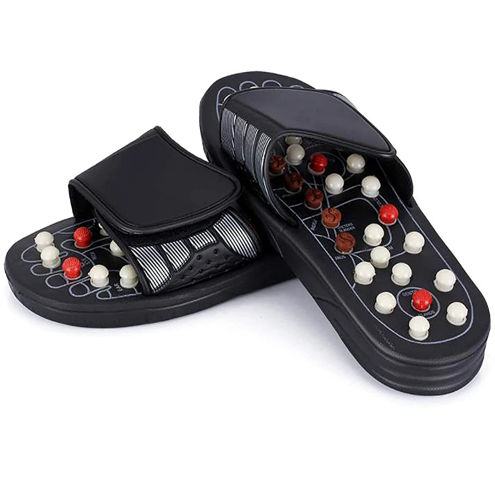 Pain Relief Massage Slides Reflexology Sandals Plantar Fasciitis Arch Neuropathy