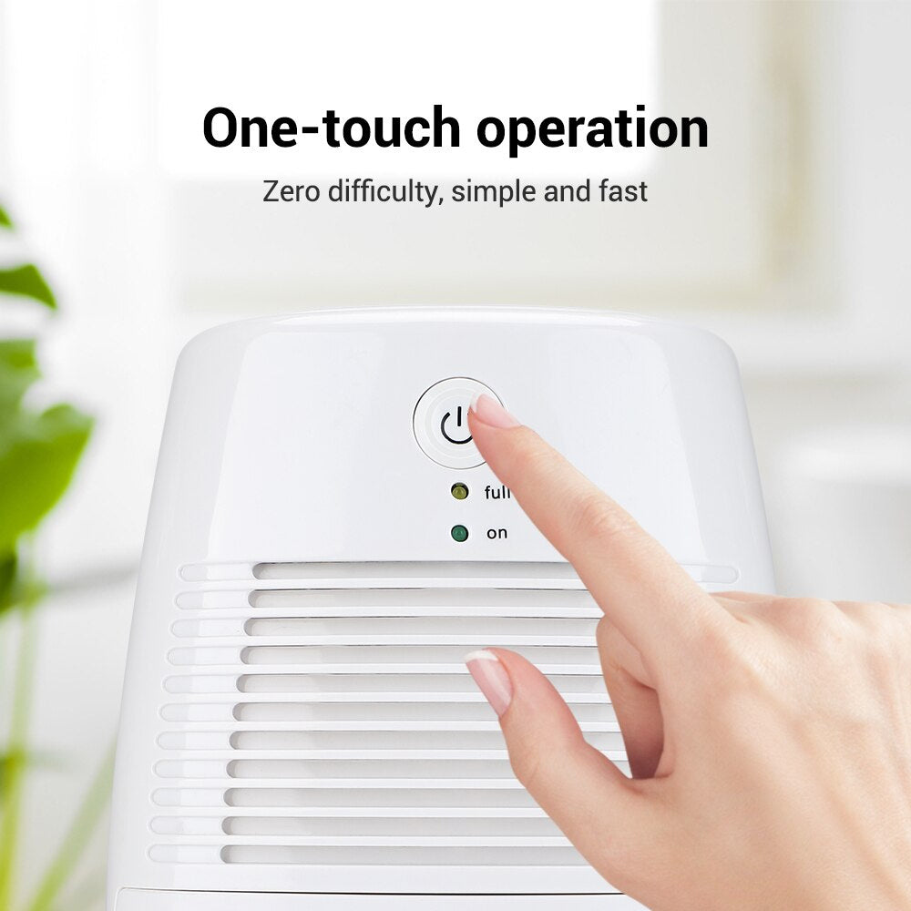Air Dehumidifier Mould Prevention Compact Removes Moisture 500ml Air Dryer-dehumidifiers-Genie Health+Beauty Store