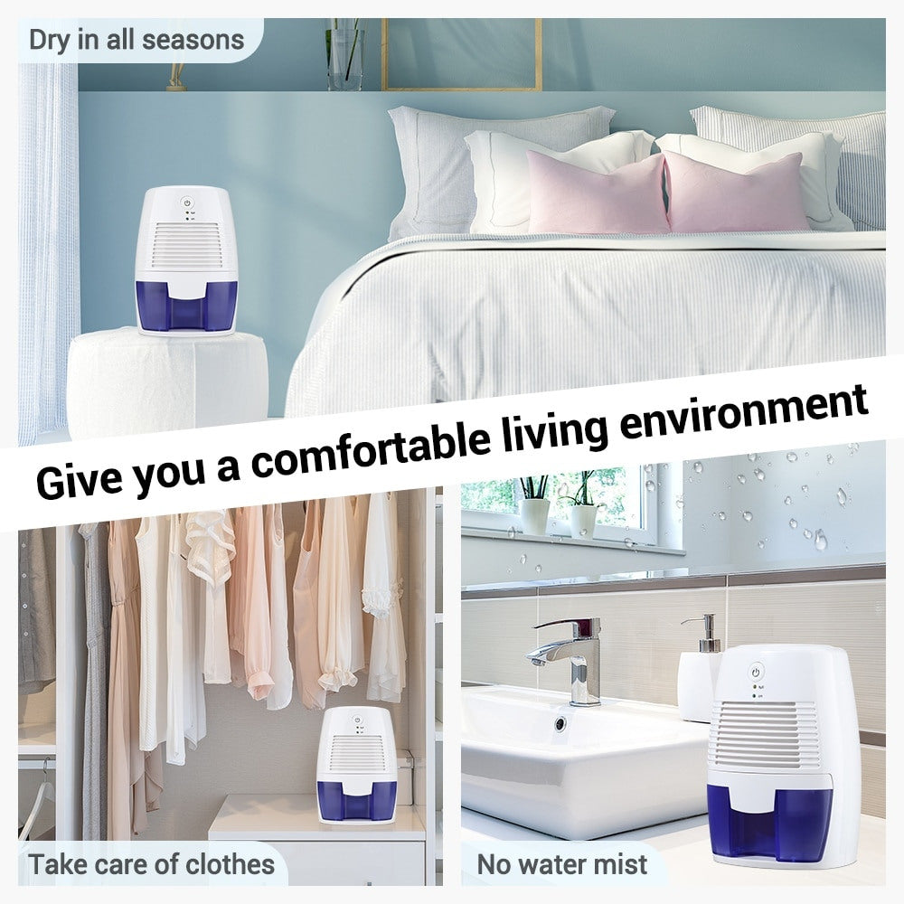 Air Moisture Remover Dehumidifier 500ml For Home Basement Bathroom Wardrobe - Stop Mould