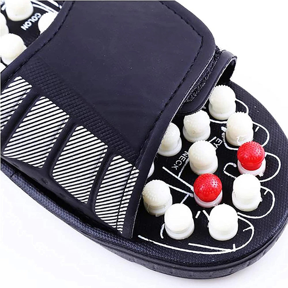 Pain Relief Massage Slides Reflexology Sandals Plantar Fasciitis Arch Neuropathy
