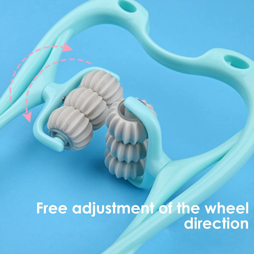 Neck Massager Manual Ball Roller Instant Pain & Stress Relief