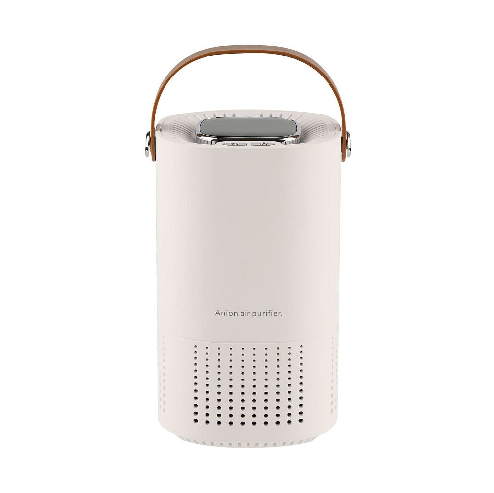 Portable Air Purifier & Negative Ion Generator With 2000mAh Battery & HEPA Filter