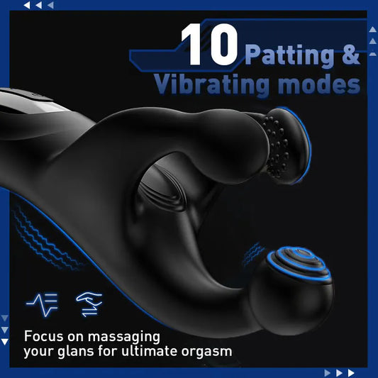 Adults Men's Penis Massager Vibrator Erotic Pleasure Sex Toy