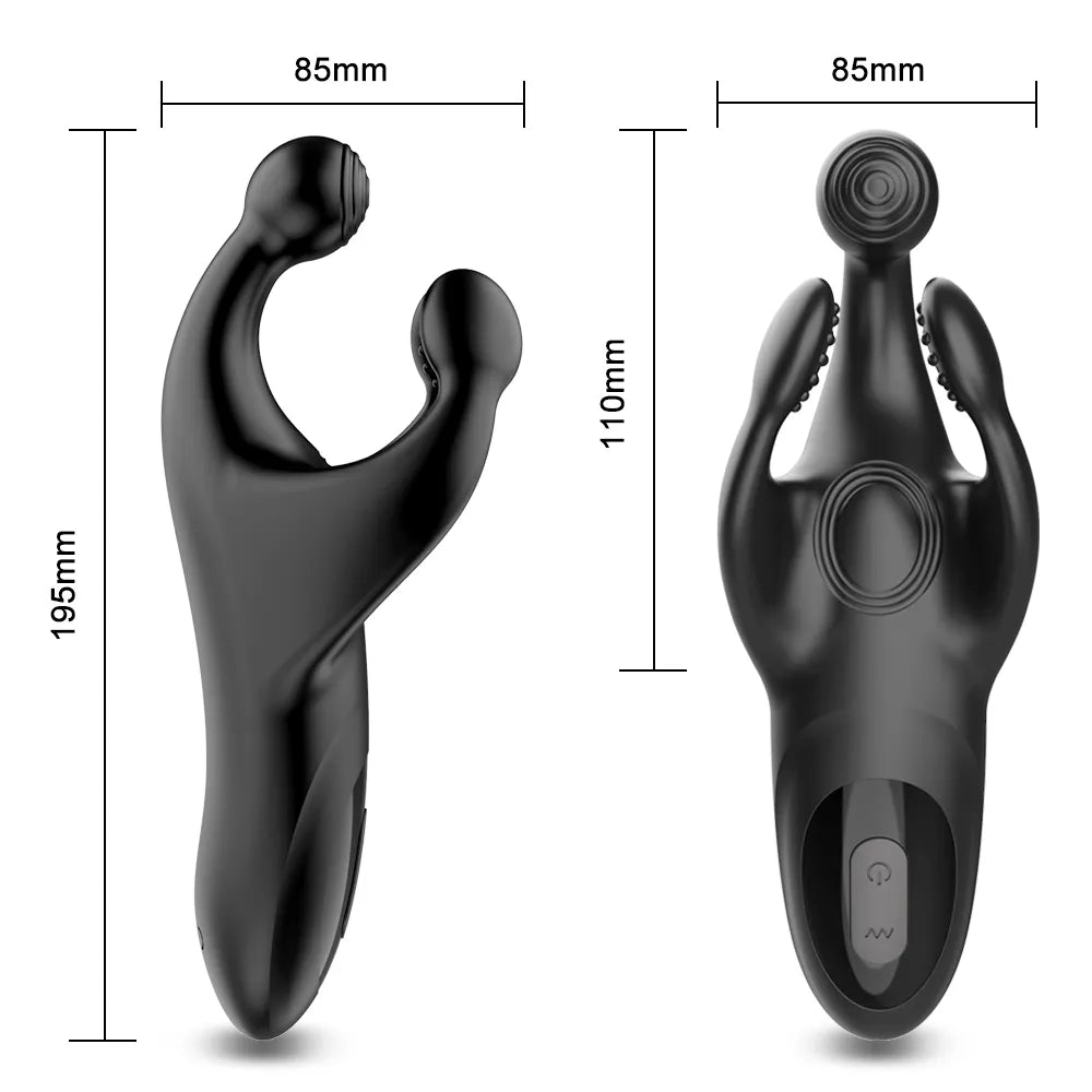 Men's Penis Massager Vibrator Erotic Pleasure Adults Sex Toy