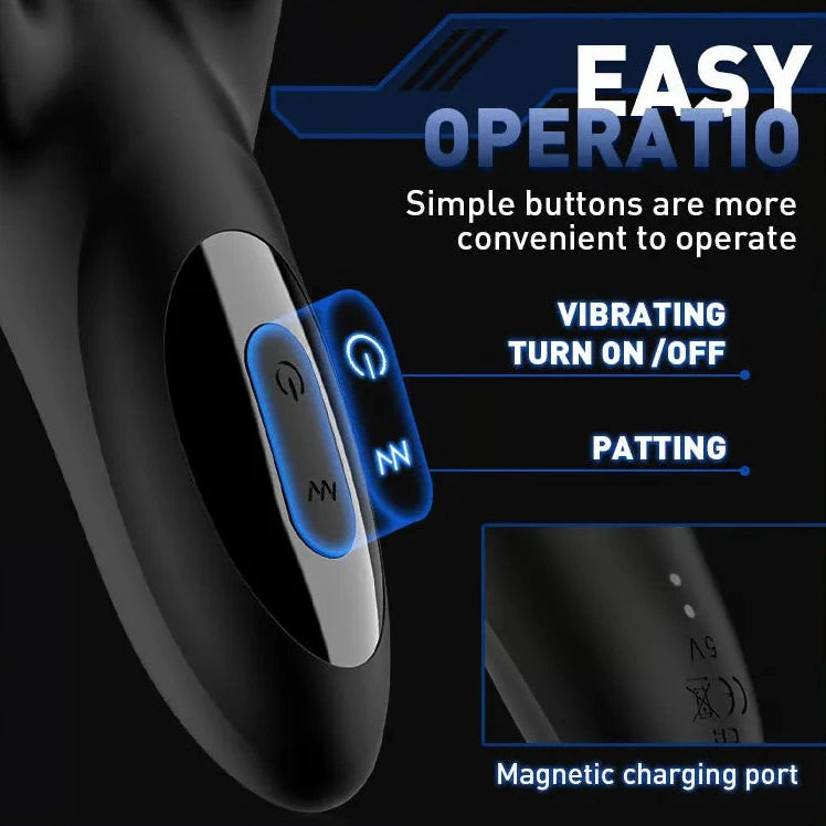 Men's Penis Massager Vibrator Erotic Pleasure Adults Sex Toy