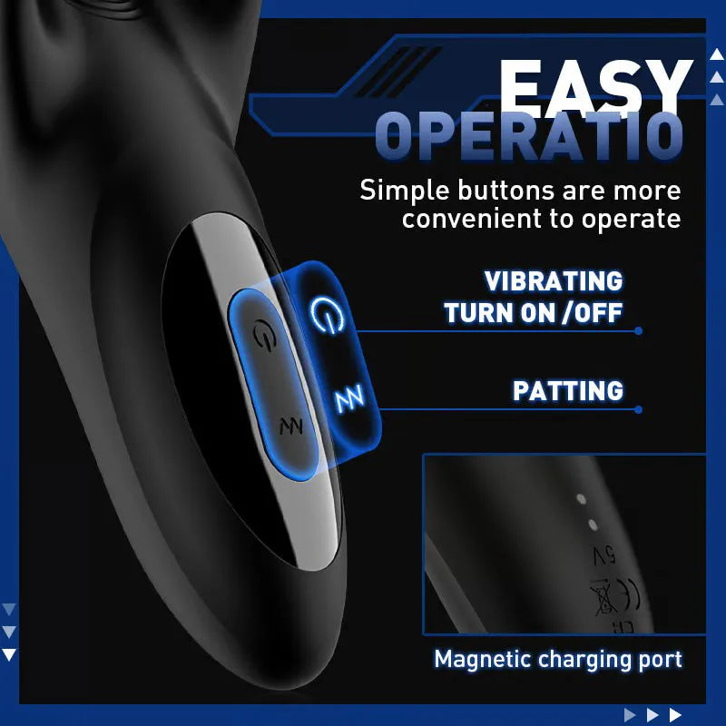 Adults Men's Penis Massager Vibrator Erotic Pleasure Sex Toy