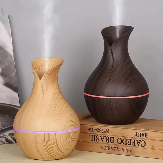 Air Diffuser Mini Essential Oils USB Plug Mist Maker Tulip Shape 200ml-aroma-Genie Health+Beauty Store