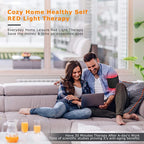 Red Light Wrap Around Cuff Belt for Pain Relief Infrared 660nm-850nm Anti Aging-Genie Superhealth Store