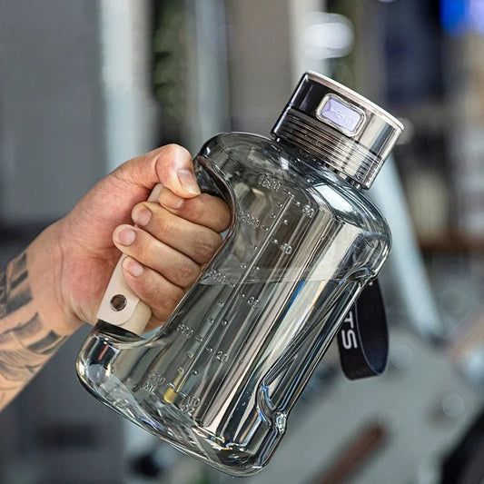 Hydrogen Water Bottle Portable Sports Water Bottle Large Capacity 1.5L Jug-Genie Health+Beauty Store