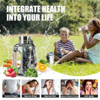 Hydrogen Water Bottle Portable Sports Rechargeable Water Bottle Large Capacity 1.5L Jug-Genie Superhealth Store