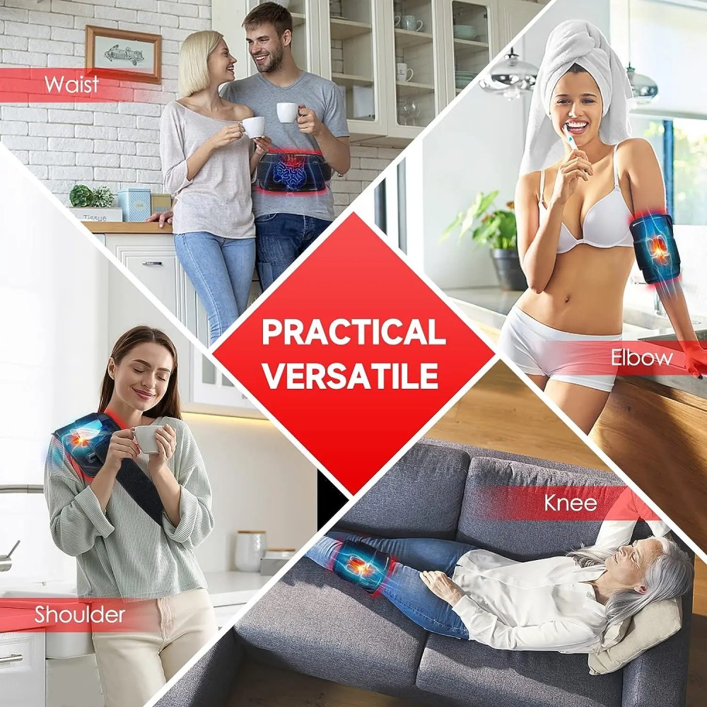 Red Light Wrap Around Cuff Belt for Pain Relief Infrared 660nm-850nm Anti Aging-Genie Superhealth Store