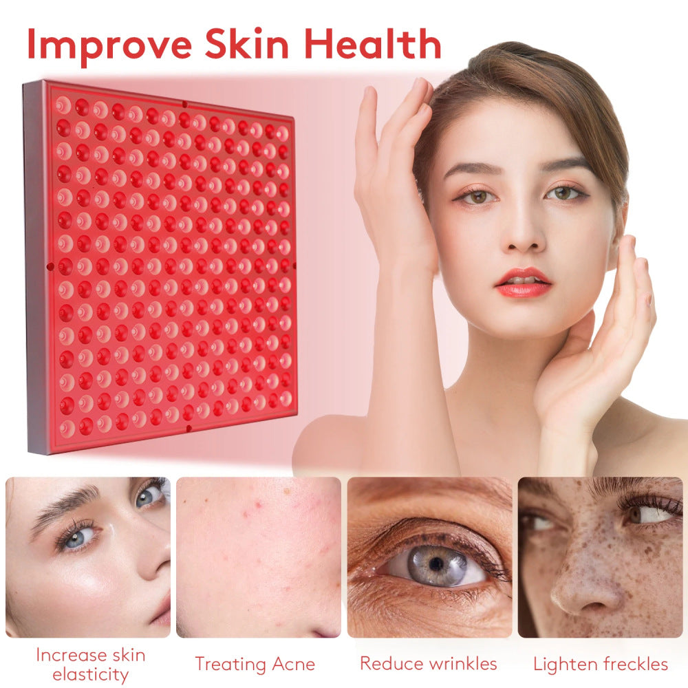 Red Light Panel 225 LEDs Infrared Therapy Panel Skin Repair Anti-Ageing Pain Relief 31cm / 12inch-red light therapy-Genie Health+Beauty Store