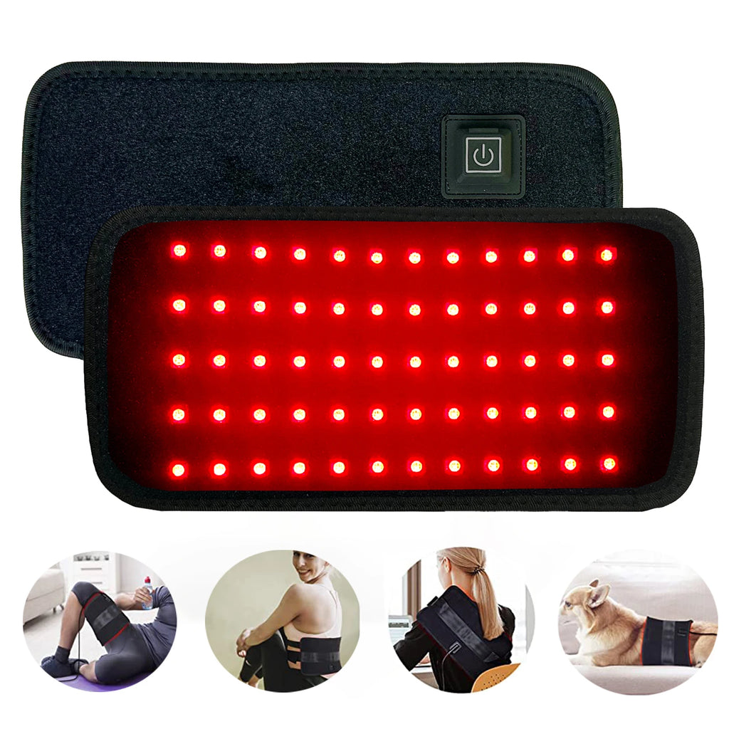 Red Light Wrap Around Cuff Belt for Pain Relief Infrared 660nm-850nm Anti Aging-Genie Superhealth Store
