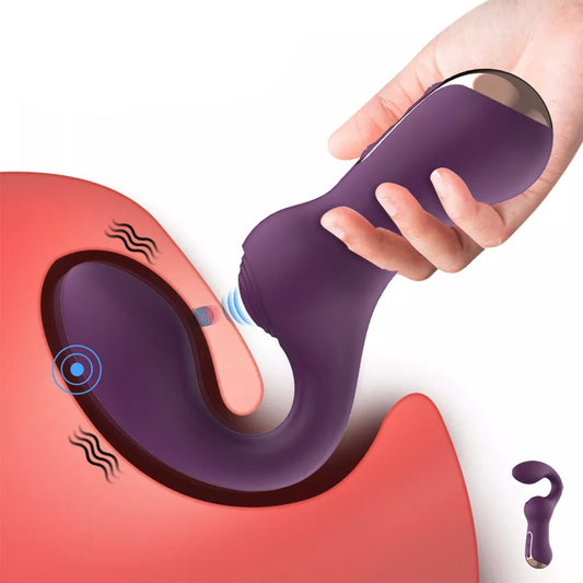 Women's Vibrator & Clitoris "The Hook" Massager G-Spot AV Wand Adult Sex Toy
