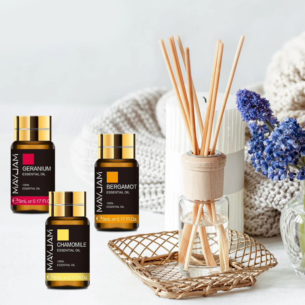 20pcs Essential Oils Gift Box Set Migraine Relief Essential Massage Oils