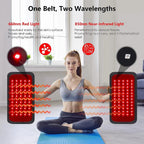 Red Light Wrap Around Cuff Belt for Pain Relief Infrared 660nm-850nm Anti Aging-Genie Superhealth Store