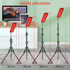 Red Light Therapy Kit with Tripod, Remote and 180 LEDs Infrared Panel-Genie Superhealth Store