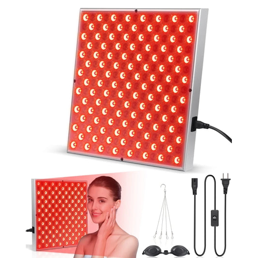 Red Light Panel 225 LEDs Infrared Therapy Panel Skin Repair Anti-Ageing Pain Relief 31cm / 12inch