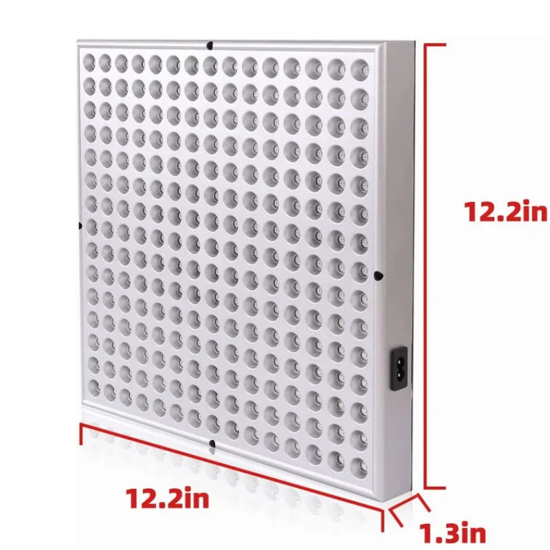 Red Light Panel 225 LEDs Infrared Therapy Panel Skin Repair Anti-Ageing Pain Relief 31cm / 12inch-red light therapy-Genie Health+Beauty Store