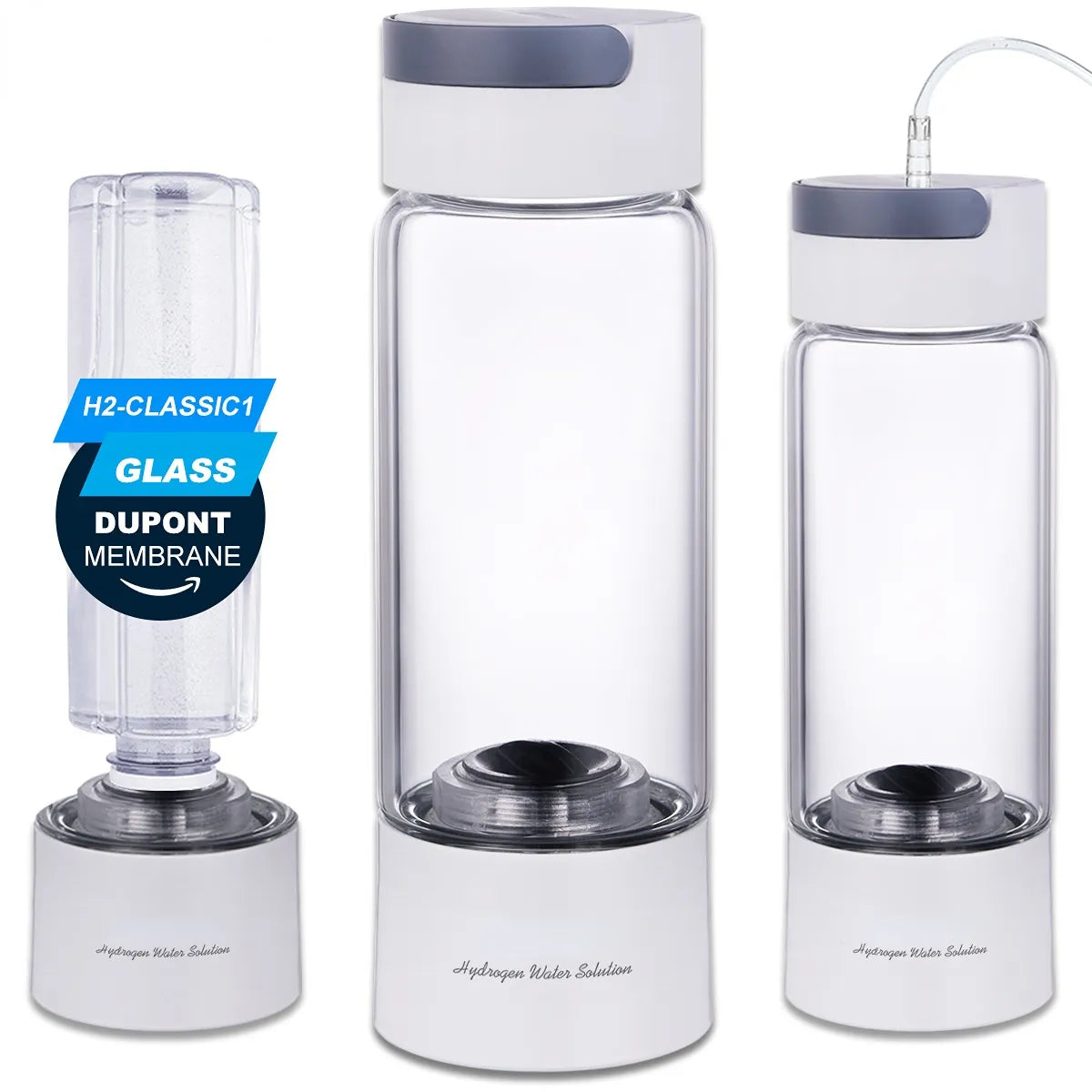 Hydrogen Water Generator Bottle DuPont Premium Membrane 380ml 3000ppb Ioniser Kit-Genie Superhealth Store