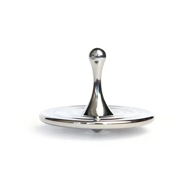Fidget Spinner Desktop Water Drop Spinning Top Steel Stress Relief Gadget