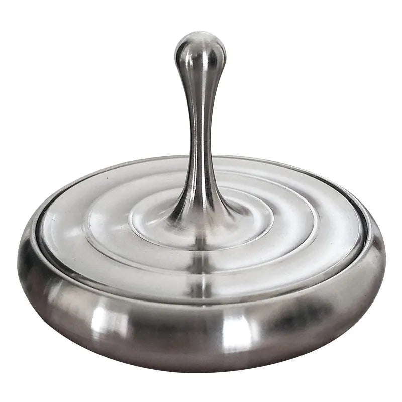 Fidget Spinner Desktop Water Drop Spinning Top Steel Stress Relief Gadget