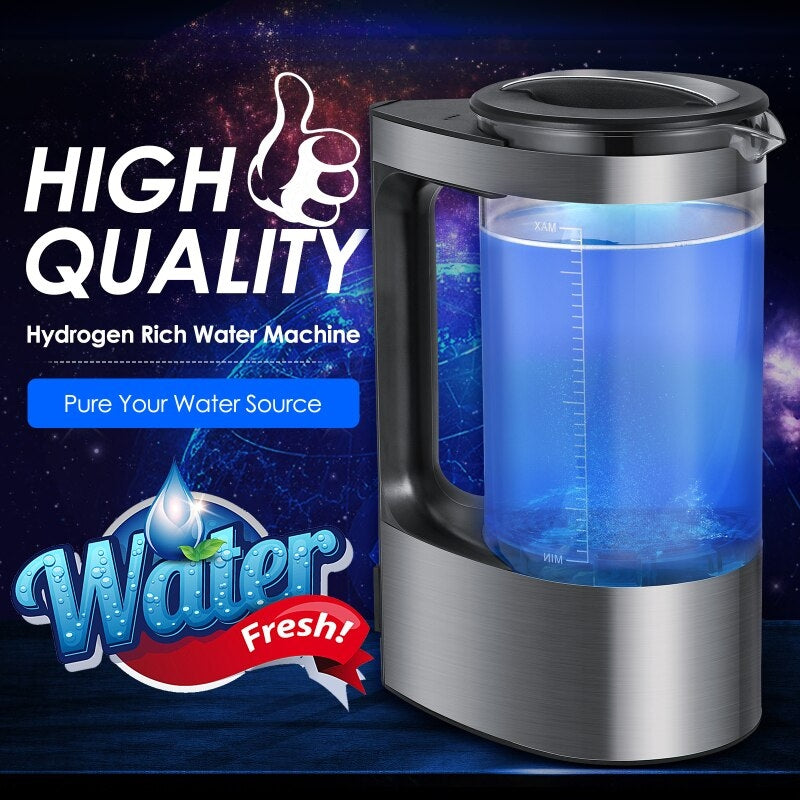 Hydrogen Water 2L Kettle Generator Healthy Drink Maker Wellness-Genie Superhealth Store