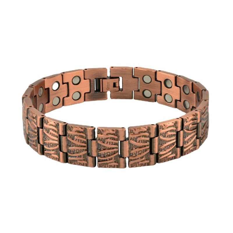 Two-row Magnetic Therapy Bracelet High-Grade Energy Biofield Wellness