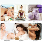 Essential Oils Gift Box 28-pcs Value Set With 4 Refillable Rollers 4 Droppers