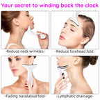 Red Light Face & Neck Anti-Aging Microcurrent Device Skin Wrinkles Removal