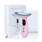 Red Light Face & Neck Anti-Aging Microcurrent Device Skin Wrinkles Removal