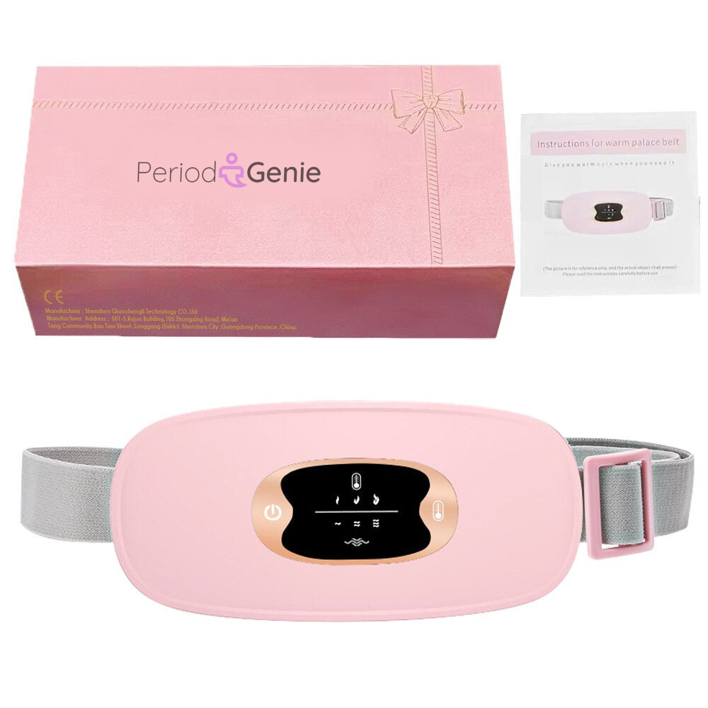 Menstrual Period Pain Relief Heating Massage Pad for Cramps Bloating and Tension-Genie Superhealth Store