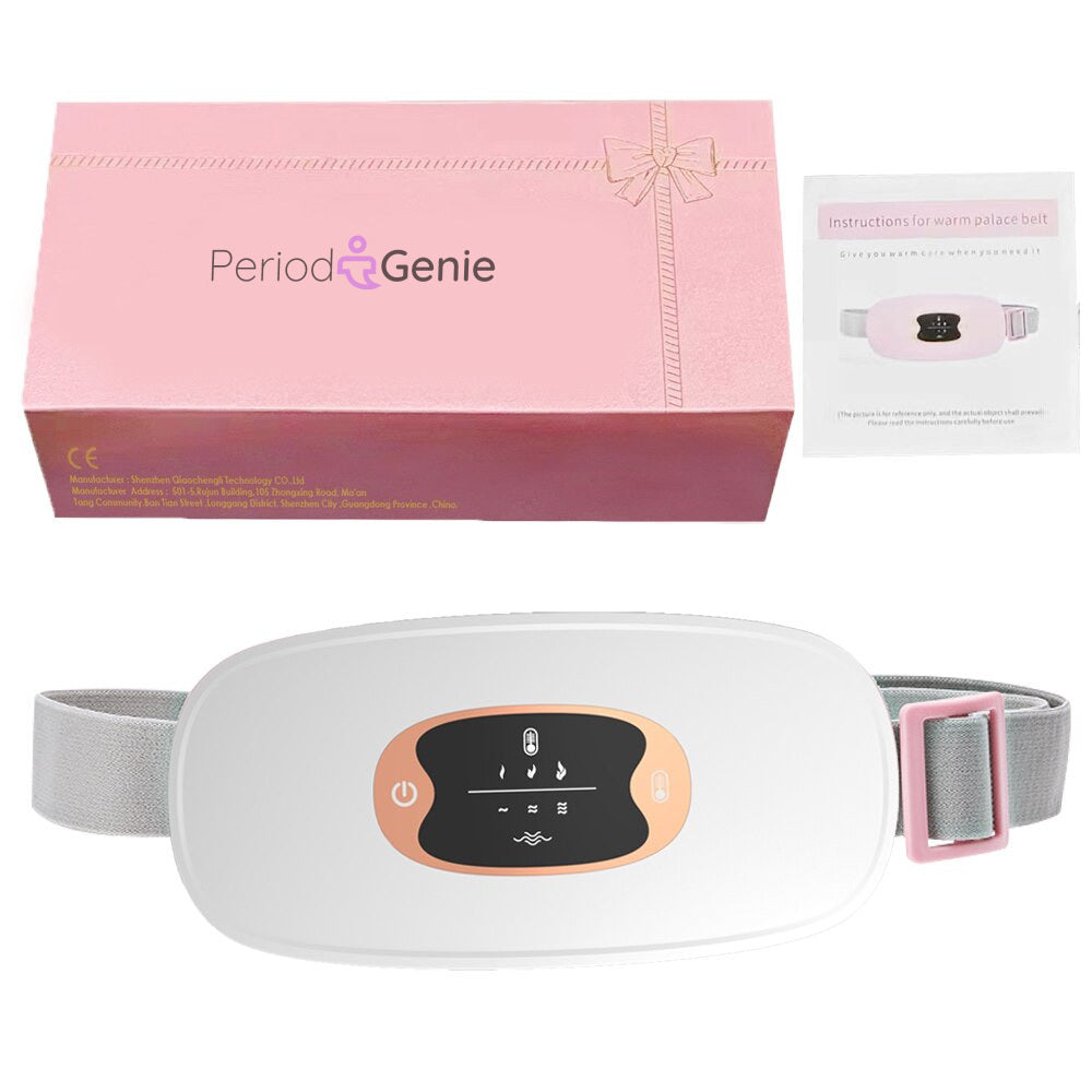 Menstrual Period Pain Relief Heating Massage Pad for Cramps Bloating and Tension-Genie Superhealth Store