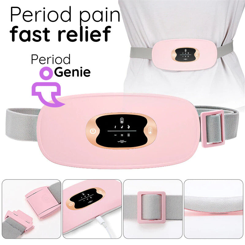 Menstrual Period Pain Relief Heating Massage Pad for Cramps Bloating and Tension-Genie Superhealth Store