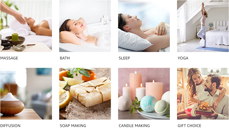 Essential Oils Gift Box 28-pcs Value Set With 4 Refillable Rollers 4 Droppers