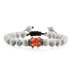 Lava Stones Power Bracelet Consciousness Tiger's Eye Fortune Lucky Charm
