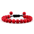 Lava Stones Power Bracelet Consciousness Tiger's Eye Fortune Lucky Charm