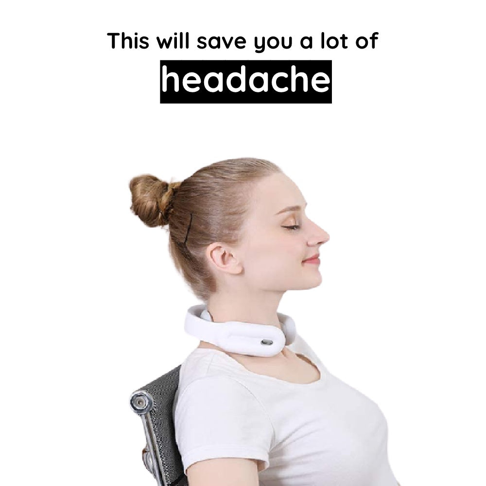 MigraineGenie™ Fast Headache & Migraine Pain Relief With TENS Vibration
