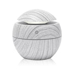 Mini Ultrasonic Round Spherical Aromatherapy Diffuser with 10pcs Wicks