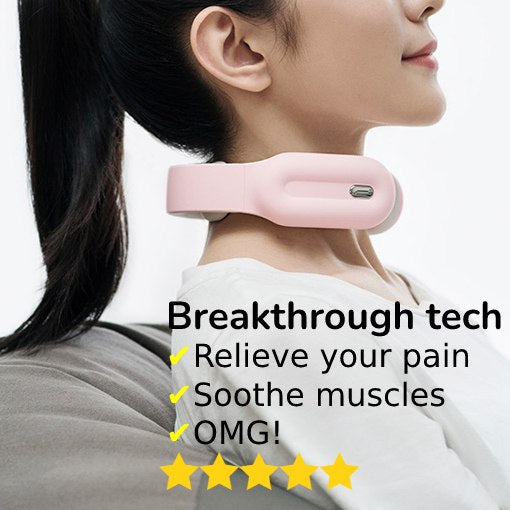 Migraine Genie Fast Headache Pain Relief TENS Neck Muscles Massager