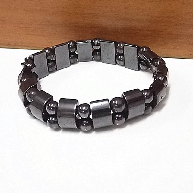 Healing Stones Bracelet for Women and Men / Tiger's Eye / Hematite / Frosted Agate