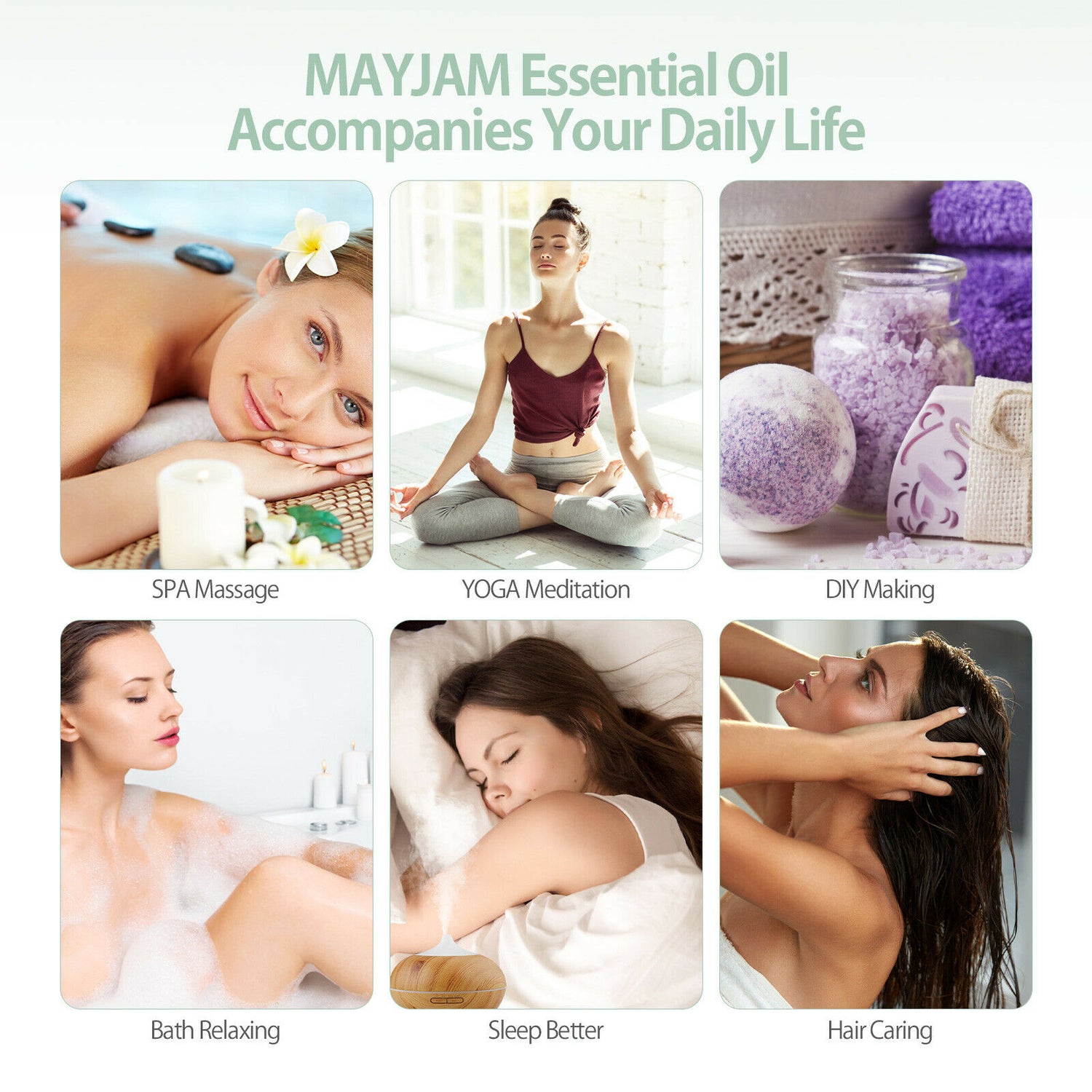 Essential Oils 28-piece Gift Box - Amazing body oils value / 4 refillable rollers / 4 droppers
